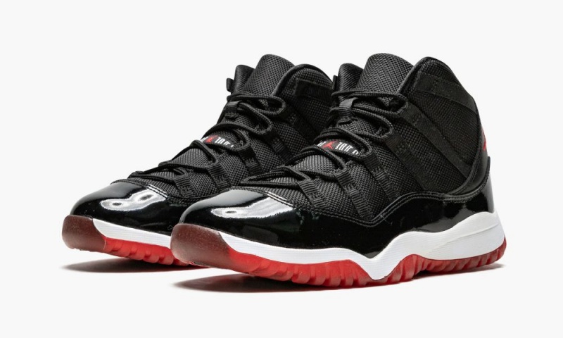Nike Air Jordan 11 Retro (PS) 'Bred' Schoenen Kinderen Zwart Rood Wit Nederland | 139765-TIN