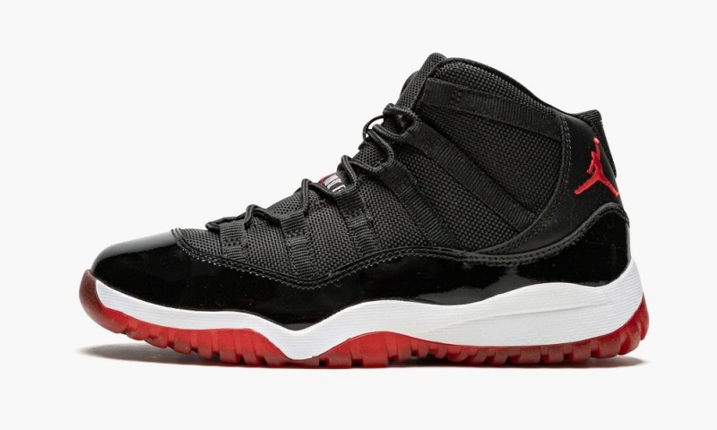 Nike Air Jordan 11 Retro (PS) \'Bred\' Schoenen Kinderen Zwart Rood Wit Nederland | 139765-TIN