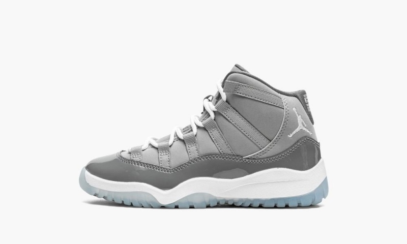 Nike Air Jordan 11 Retro PS \'Cool Grey 2021\' Schoenen Kinderen Grijs Gekleurd Nederland | 786324-PKC