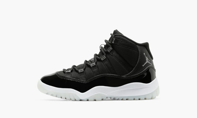 Nike Air Jordan 11 Retro PS \'Jubilee / 25th Anniversary\' Schoenen Kinderen Zwart Wit Nederland | 174385-LYQ