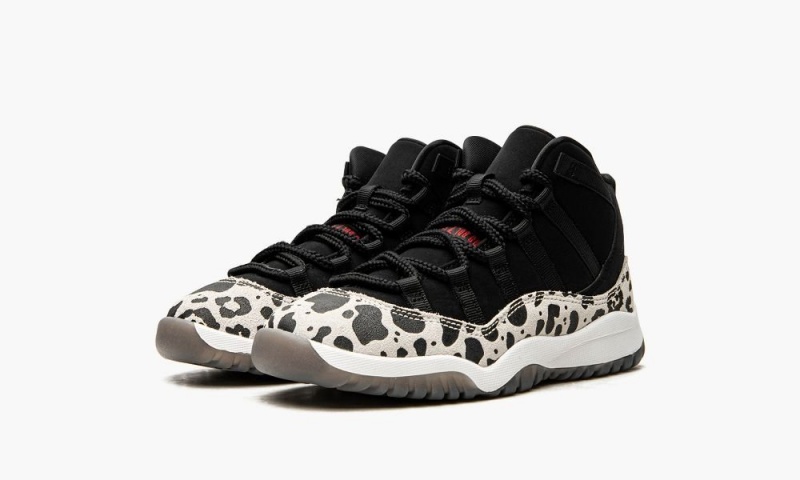 Nike Air Jordan 11 Retro Schoenen Kinderen Zwart Rood Wit Nederland | 152948-FQZ
