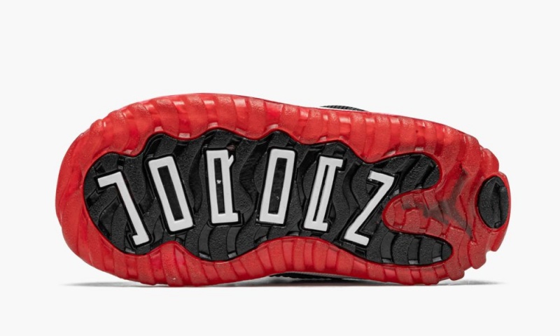 Nike Air Jordan 11 Retro (TD) 'Bred' Schoenen Kinderen Zwart Rood Wit Nederland | 276850-NPX
