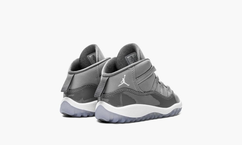 Nike Air Jordan 11 Retro TD 'Cool Grey 2021' Schoenen Kinderen Grijs Wit Nederland | 953821-LWU