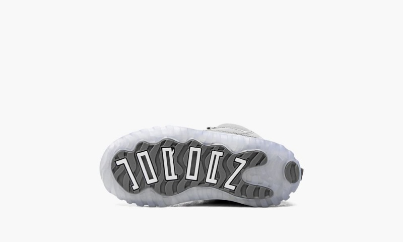 Nike Air Jordan 11 Retro TD 'Cool Grey 2021' Schoenen Kinderen Grijs Wit Nederland | 953821-LWU