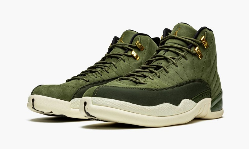 Nike Air Jordan 12 'CP3 Class of 2003' Schoenen Heren Olijfgroen Zwart Nederland | 036451-NQY