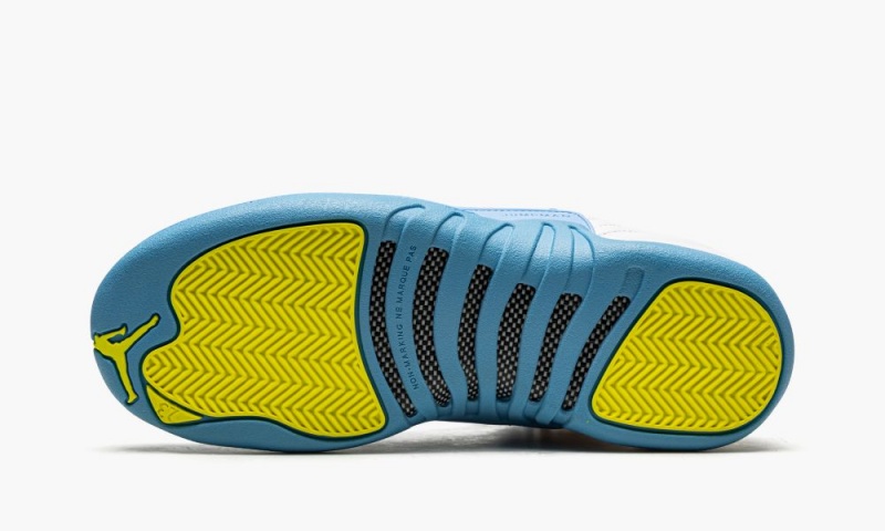 Nike Air Jordan 12 GS 'Emoji' Schoenen Kinderen Wit Blauw Citroen Nederland | 807512-JPM