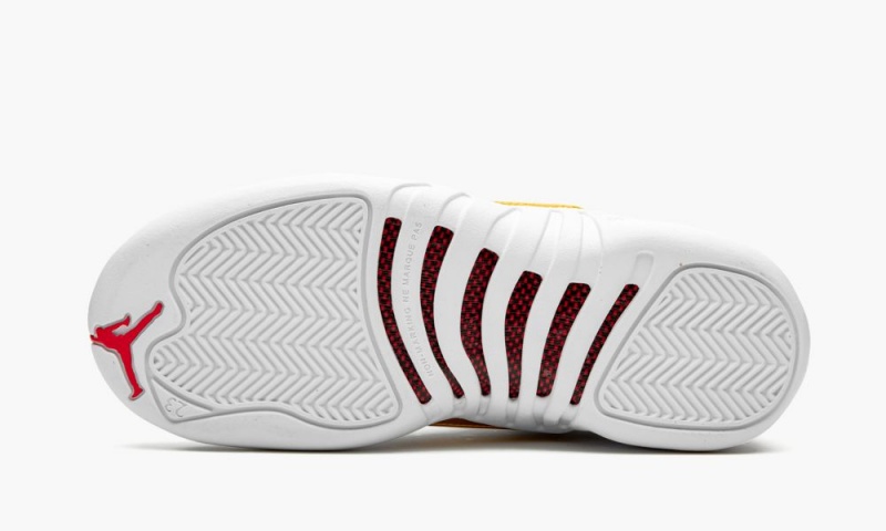 Nike Air Jordan 12 GS 'FIBA' Schoenen Kinderen Wit Rood Metal Nederland | 840193-KVT