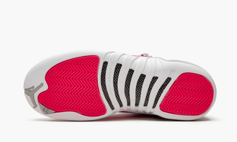 Nike Air Jordan 12 GS 'Racer Pink' Schoenen Kinderen Grijs Roze Zwart Nederland | 095783-GDO