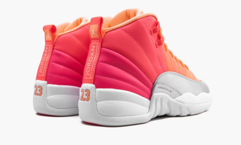 Nike Air Jordan 12 GS 'Sunset' Schoenen Kinderen Oranje Roze Wit Nederland | 709316-HNM