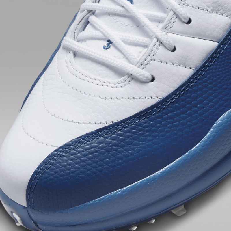 Nike Air Jordan 12 Low Schoenen Heren Wit Metal Zilver Rood Blauw Nederland | 682059-GNW
