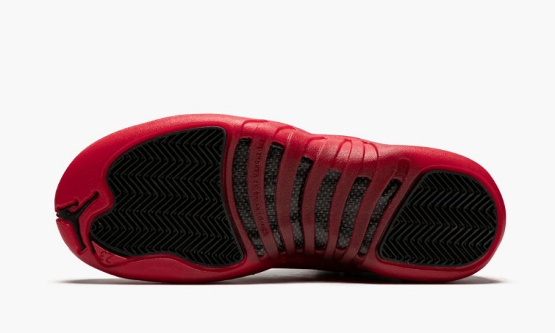 Nike Air Jordan 12 Retro BG 'Flu Game' Schoenen Kinderen Zwart Rood Nederland | 026483-UPE