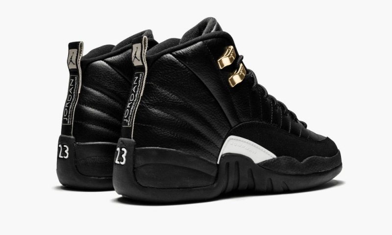 Nike Air Jordan 12 Retro BG 'The Master' Schoenen Kinderen Wit Zwart Goud Nederland | 864025-OJT