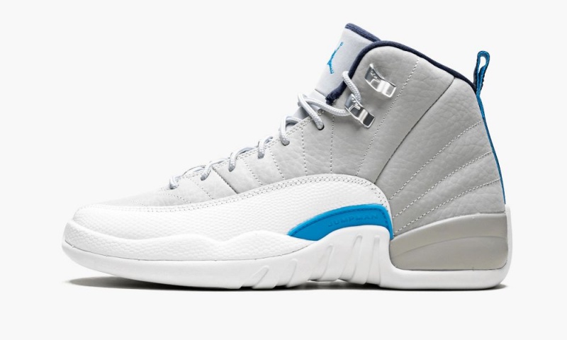 Nike Air Jordan 12 Retro BG 'UNC' Schoenen Kinderen Grijs Wit Nederland | 302546-IKP