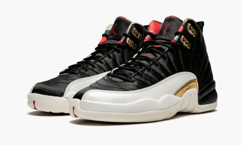 Nike Air Jordan 12 Retro CNY (GS) 'Chinese New Year 2019' Schoenen Kinderen Zwart Rood Wit Nederland | 108526-LZP