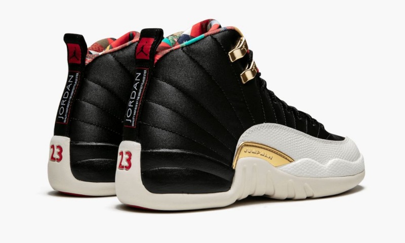 Nike Air Jordan 12 Retro CNY (GS) 'Chinese New Year 2019' Schoenen Kinderen Zwart Rood Wit Nederland | 108526-LZP