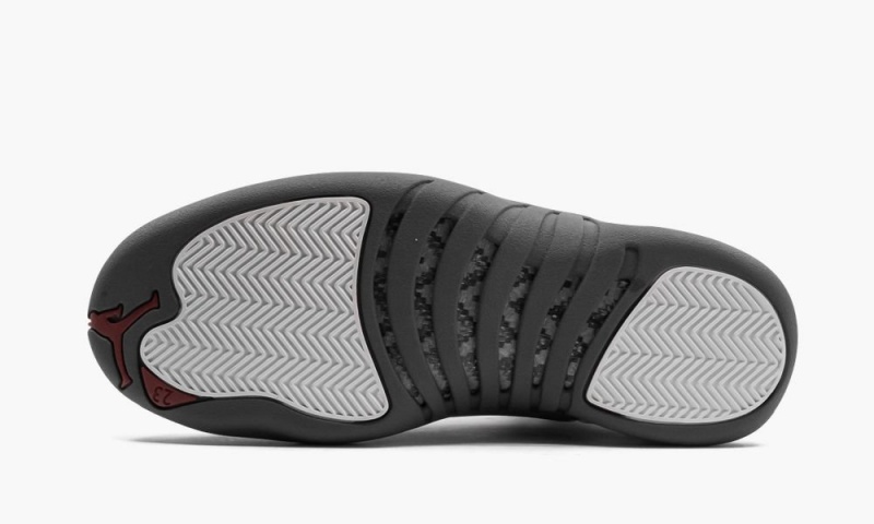 Nike Air Jordan 12 Retro 'Dark Grey' Schoenen Heren Wit Donkergrijs Rood Nederland | 657391-ATV
