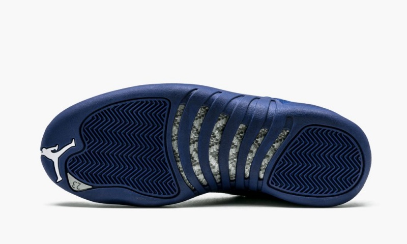 Nike Air Jordan 12 Retro 'Deep Royal Suede' Schoenen Heren Diepkoningsblauw Blauw Wit Nederland | 904853-RVP