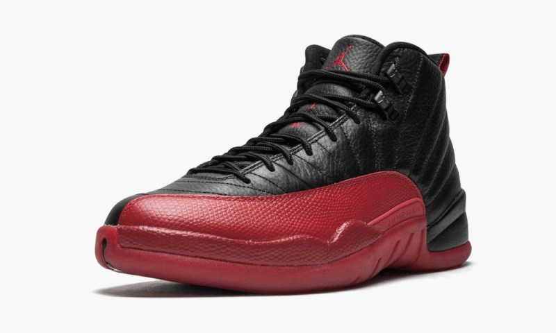 Nike Air Jordan 12 Retro 'Flu Game 2016' Schoenen Heren Zwart Rood Nederland | 206518-VHP