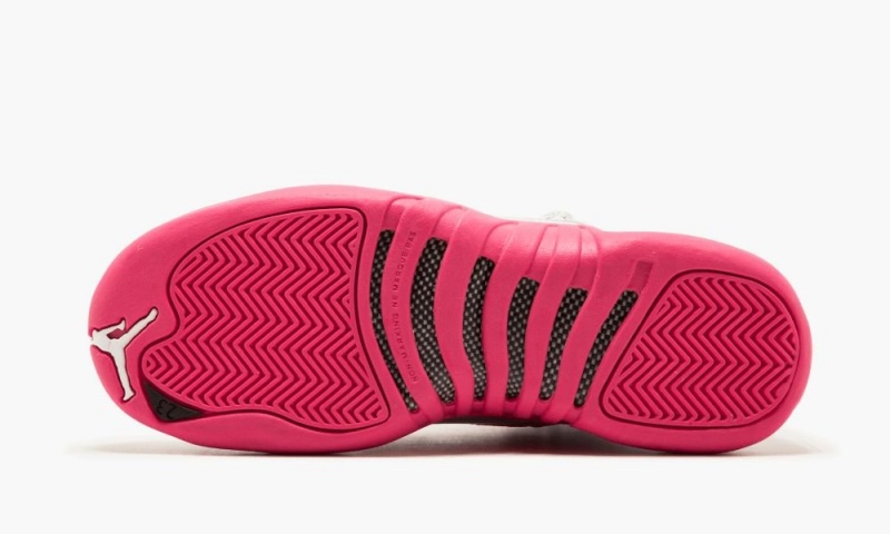 Nike Air Jordan 12 Retro GG 'Valentine's Day' Schoenen Kinderen Wit Roze Zilver Nederland | 907138-EIW