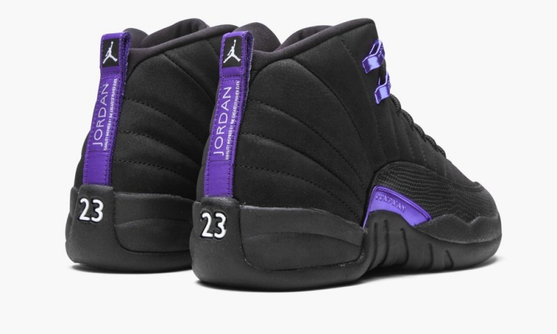 Nike Air Jordan 12 Retro GS 'Dark Concord' Schoenen Kinderen Zwart Paars Nederland | 947586-YKW
