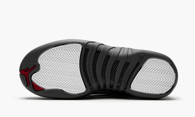 Nike Air Jordan 12 Retro GS 'Dark Grey' Schoenen Kinderen Wit Rood Donkergrijs Nederland | 823560-MFI