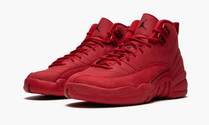 Nike Air Jordan 12 Retro (GS) 'Gym Red' Schoenen Kinderen Rood Zwart Rood Nederland | 318640-ZBL