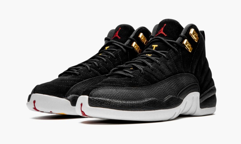 Nike Air Jordan 12 Retro (GS) Schoenen Kinderen Zwart Wit Nederland | 054976-YAK