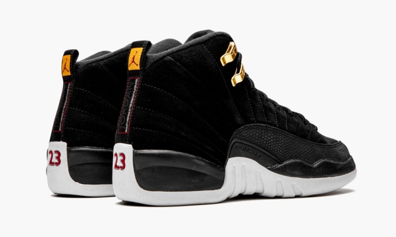 Nike Air Jordan 12 Retro (GS) Schoenen Kinderen Zwart Wit Nederland | 054976-YAK