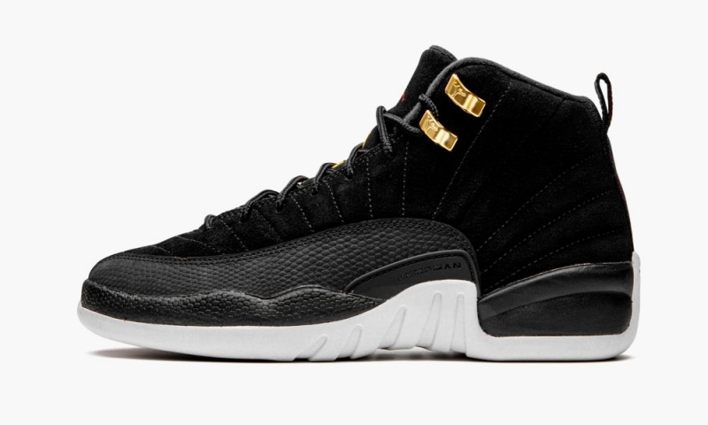 Nike Air Jordan 12 Retro (GS) Schoenen Kinderen Zwart Wit Nederland | 054976-YAK