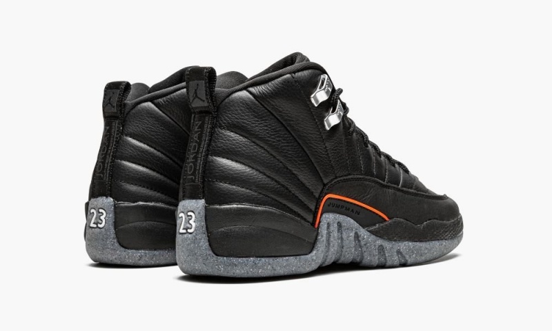Nike Air Jordan 12 Retro GS 'Utility' Schoenen Kinderen Zwart Nederland | 027319-QXT