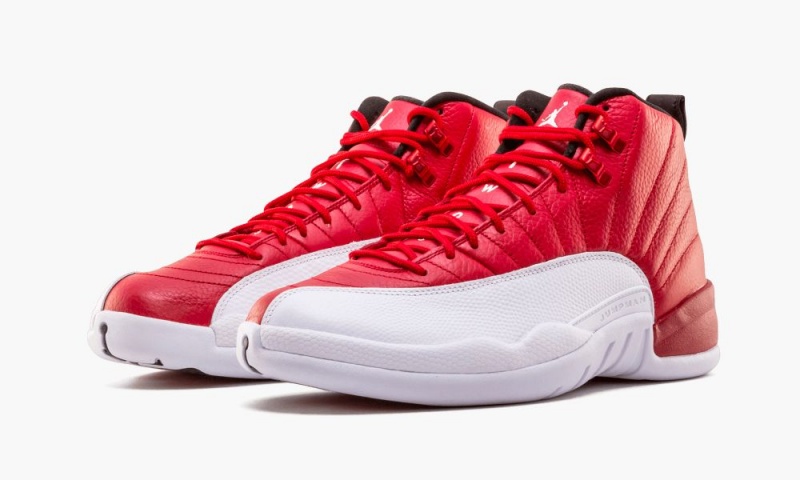 Nike Air Jordan 12 Retro 'Gym Red' Schoenen Heren Rood Wit Zwart Nederland | 072694-QCU