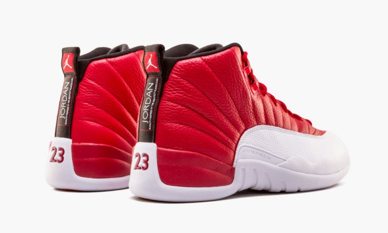 Nike Air Jordan 12 Retro 'Gym Red' Schoenen Heren Rood Wit Zwart Nederland | 072694-QCU