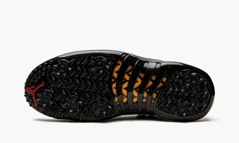 Nike Air Jordan 12 Retro Low Golf 'Taxi' Schoenen Heren Wit Zwart Nederland | 483071-NRH