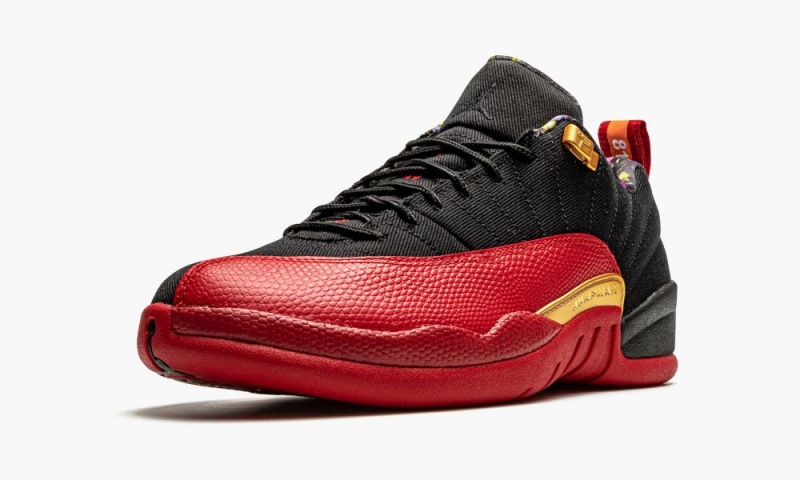 Nike Air Jordan 12 Retro Low SE 'Super Bowl LV' Schoenen Heren Zwart Rood Nederland | 931652-NZT