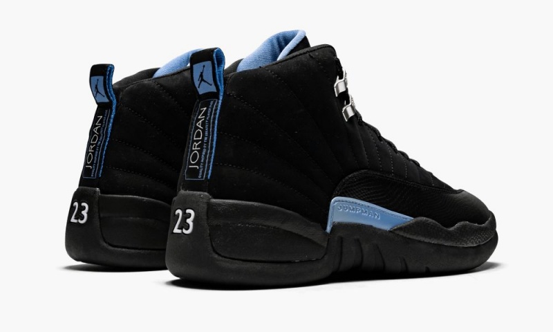 Nike Air Jordan 12 Retro 'Nubuck - 2009 Release' Schoenen Heren Zwart Wit Blauw Nederland | 261095-UZQ