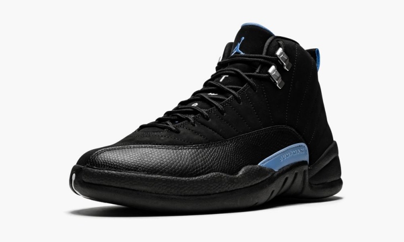 Nike Air Jordan 12 Retro 'Nubuck - 2009 Release' Schoenen Heren Zwart Wit Blauw Nederland | 261095-UZQ