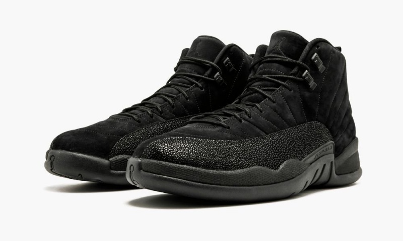 Nike Air Jordan 12 Retro OVO 'OVO' Schoenen Heren Zwart Metal Goud Nederland | 063245-FBD