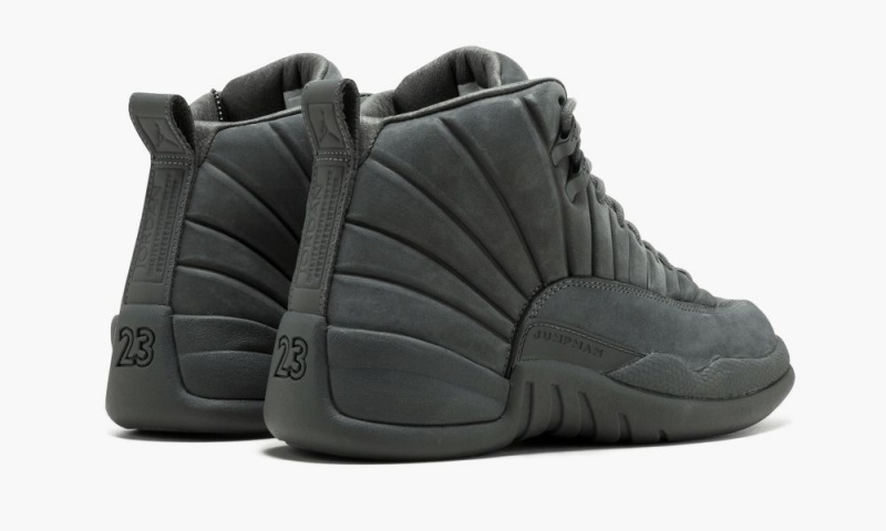 Nike Air Jordan 12 Retro 'PSNY' Schoenen Heren Donkergrijs Donkergrijs Zwart Nederland | 809142-CGJ