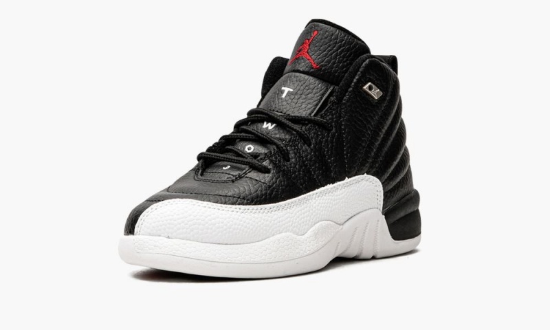 Nike Air Jordan 12 Retro PS 'Playoffs 2022' Schoenen Kinderen Zwart Rood Wit Nederland | 834019-CLW