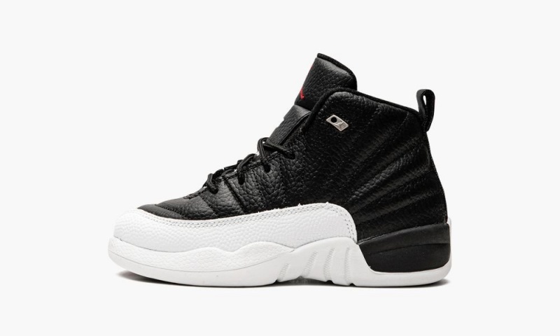 Nike Air Jordan 12 Retro PS \'Playoffs 2022\' Schoenen Kinderen Zwart Rood Wit Nederland | 834019-CLW