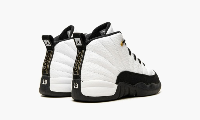 Nike Air Jordan 12 Retro PS 'Royalty' Schoenen Kinderen Wit Metal Goud Zwart Nederland | 874392-UWV