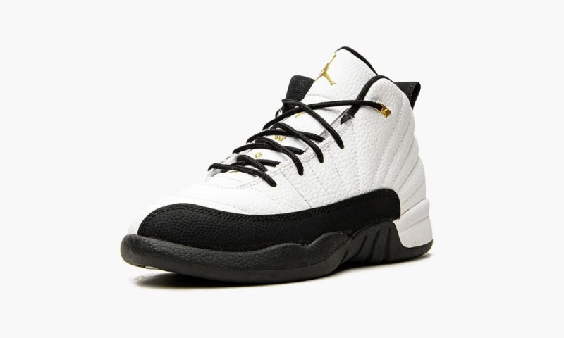 Nike Air Jordan 12 Retro PS 'Royalty' Schoenen Kinderen Wit Metal Goud Zwart Nederland | 874392-UWV