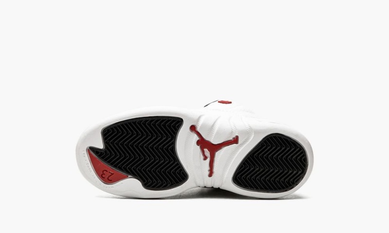 Nike Air Jordan 12 Retro (PS) 'Twist' Schoenen Kinderen Wit Zwart Rood Nederland | 491257-OXZ