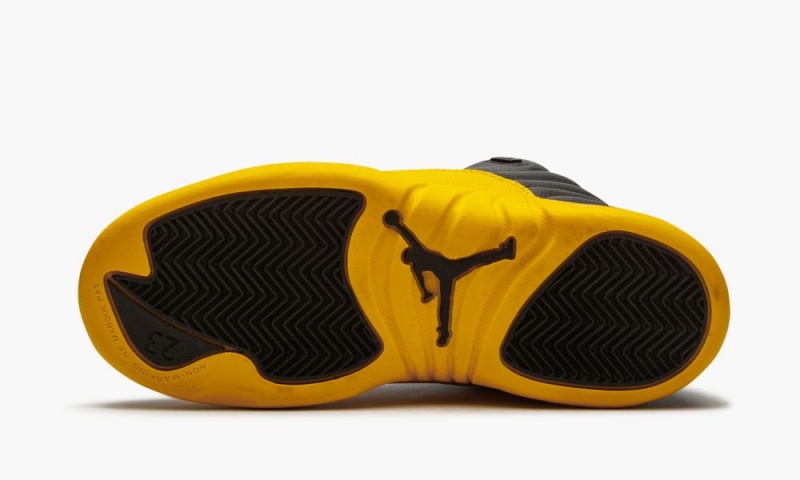Nike Air Jordan 12 Retro (PS) 'University Gold' Schoenen Kinderen Zwart Goud Zwart Nederland | 178402-DZF