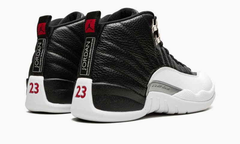Nike Air Jordan 12 Retro 'Playoffs 2022' Schoenen Heren Zwart Rood Wit Nederland | 967345-RSN