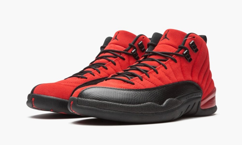 Nike Air Jordan 12 Retro 'Reverse Flu Game' Schoenen Heren Rood Zwart Nederland | 396718-AWJ