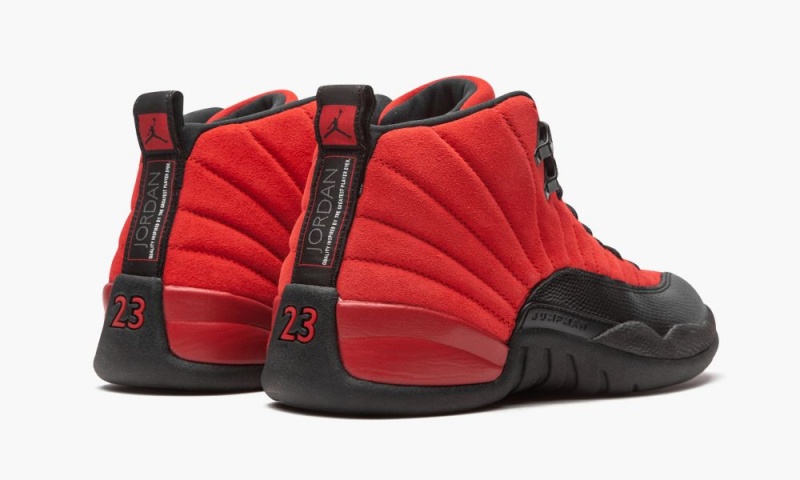 Nike Air Jordan 12 Retro 'Reverse Flu Game' Schoenen Heren Rood Zwart Nederland | 396718-AWJ