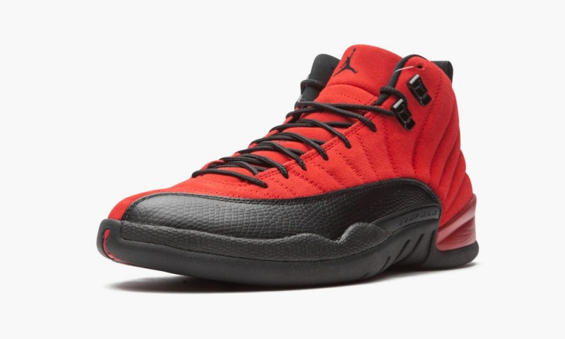 Nike Air Jordan 12 Retro 'Reverse Flu Game' Schoenen Heren Rood Zwart Nederland | 396718-AWJ