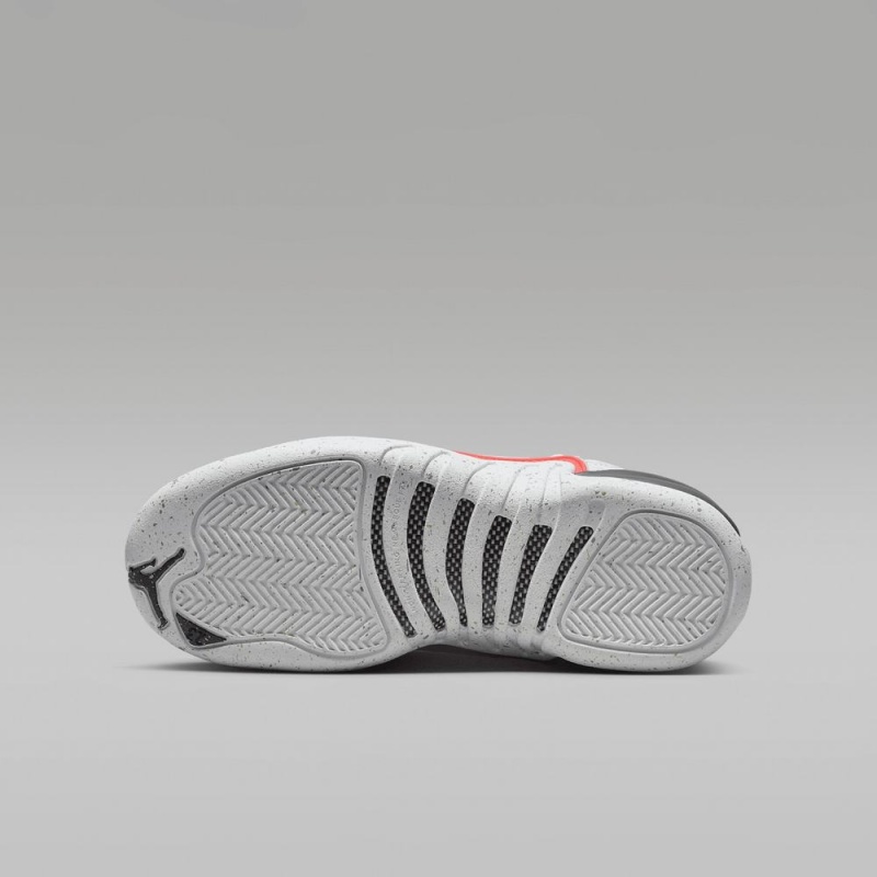 Nike Air Jordan 12 Retro Schoenen Kinderen Wit Roze Nederland | 678213-ZEL