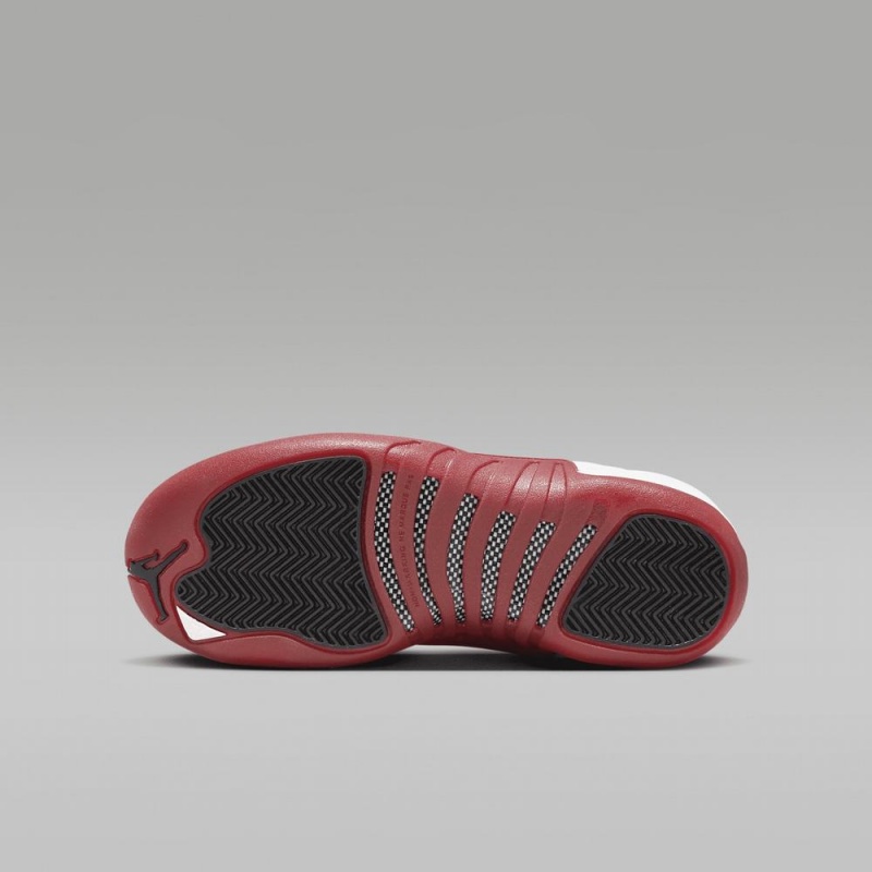 Nike Air Jordan 12 Retro Schoenen Kinderen Wit Rood Zwart Nederland | 879402-VWN